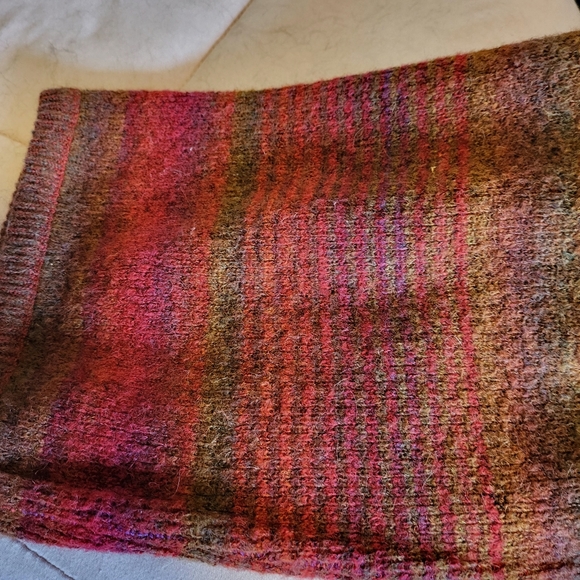 Oversized wool wrap sweater, XXL Bleyle noblesse. REVERSIBLE - Picture 6 of 11